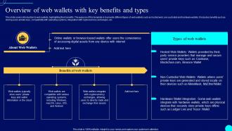Overview Key Benefits And Types Comprehensive Guide To Blockchain Wallets And Applications BCT SS