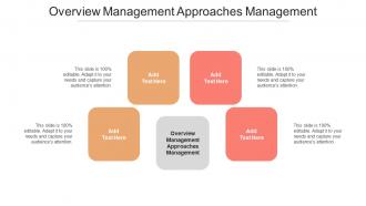 Overview Management Approaches Management In Powerpoint And Google Slides Cpb