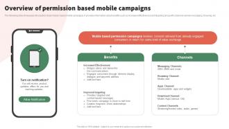 Overview Mobile Campaigns Implementing Seth Godins Guide Permission Marketing Campaigns MKT SS V