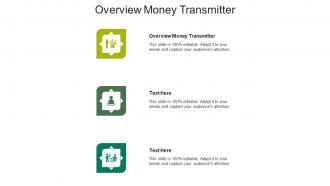 Overview money transmitter ppt powerpoint presentation infographic template influencers cpb