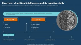 Overview Of Artificial Intelligence And Its Cognitive Skills Operations Research