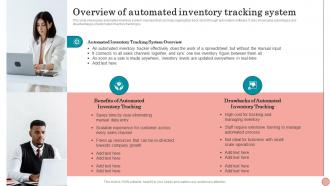 Overview Of Automated Inventory Tracking System Strategies To Order And Maintain Optimum