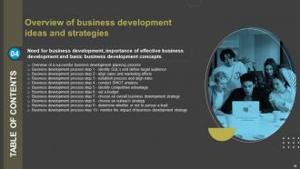 Overview Of Business Development Ideas And Strategies Powerpoint Presentation Slides V Informative Adaptable