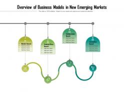 Overview of business models in new emerging markets