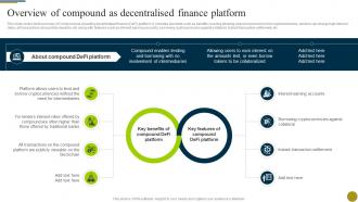 Overview Of Compound As Decentralised Finance Platform Understanding Role Of Decentralized BCT SS