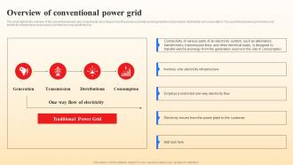 Overview Of Conventional Power Grid Smart Grid Vs Conventional Grid