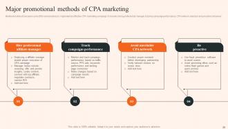 Overview Of CPA Marketing And Its Implementation Process Powerpoint Presentation Slides MKT CD V Multipurpose Customizable