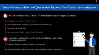 Overview Of Cyber Security Incident Response Plan Training PPT Informative Editable