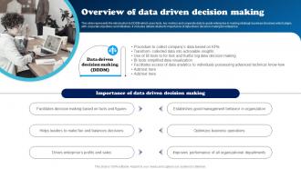 Overview Of Data Driven Decision Making Data Driven Decision Making To Build MKT SS V
