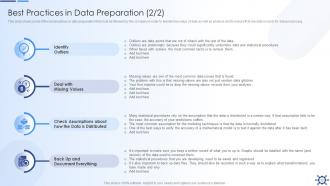 Overview Of Data Preparation Best Practices And Benefits Of Effective Data Preparation Complete Deck
