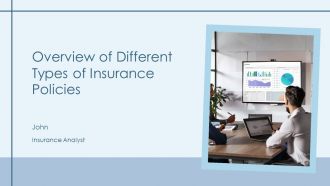 Overview Of Different Types Of Insurance Policies PPT Example AT