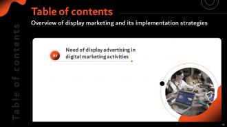 Overview Of Display Marketing And Its Implementation Strategies Powerpoint Presentation Slides MKT CD V Compatible Idea