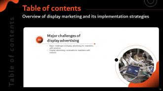 Overview Of Display Marketing And Its Implementation Strategies Powerpoint Presentation Slides MKT CD V Designed Idea
