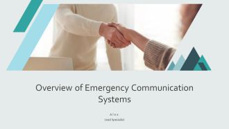 Overview Of Emergency Communication Systems PPT Graphics AT