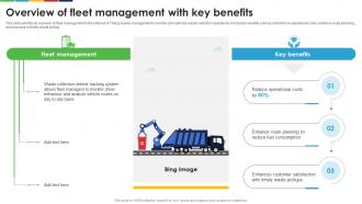Overview Of Fleet Management With Key Benefits Enhancing E Waste Management System