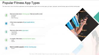 Overview of gym health and fitness clubs industry popular fitness app types