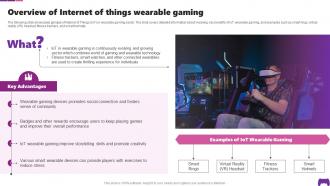 Overview Of Internet Of Things Wearable Gaming Transforming Future Of Gaming IoT SS