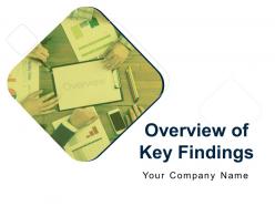 Overview Of Key Findings Powerpoint Presentation Slides