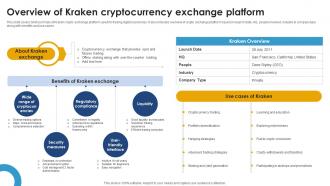 Overview Of Kraken Cryptocurrency Exchange Platform Ultimate Handbook For Blockchain BCT SS V
