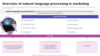 Overview Of Natural Language Processing In Marketing AI Marketing Strategies AI SS V