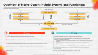 Overview Of Neuro Genetic Hybrid Systems And Functioning Soft Computing