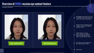 Overview Of Nvidia Maxine Eye Contact Feature Nvidia Maxine For Enhanced Video AI SS