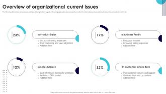 Overview Of Organizational Current Issues Performance Improvement Plan