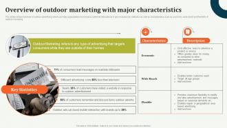Overview Of Outdoor Marketing With Major Offline Marketing Guide To Increase Strategy SS