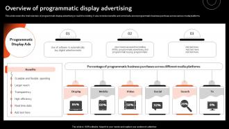 Overview Of Programmatic Display Overview Of Display Marketing And Its MKT SS V