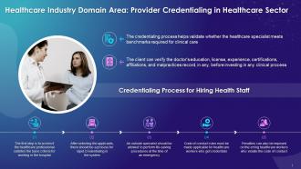 Overview Of Provider Credentialing In Healthcare Sector Training Ppt