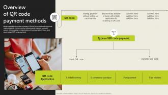 Overview Of QR Code Payment Methods Cashless Payment Adoption To Increase