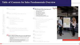 Overview Of Sales Fundamentals Training Ppt Engaging Downloadable