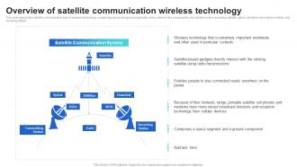 Overview Of Satellite Communication Wireless Technology Mobile Communication Standards 1g To 5g