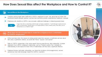Overview of sexual bias and its affect on work environment edu ppt