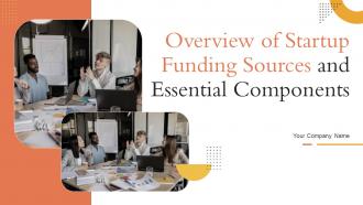 Overview Of Startup Funding Sources And Essential Components Powerpoint Presentation Slides
