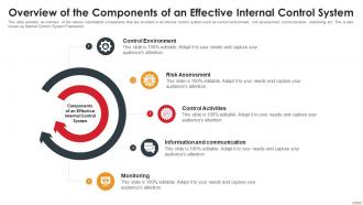 Overview Of The Components Of An Effective System Deploying Internal Control Structure