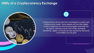 Overview Of Utility Of Cryptocurrency Exchange Training Ppt