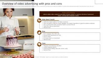 Overview Of Video Pros And Cons Building Comprehensive Patisserie Advertising Profitability MKT SS V