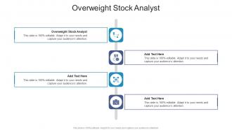 Overweight Stock Analyst In Powerpoint And Google Slides Cpb