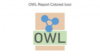 OWL Report Colored Icon In Powerpoint Pptx Png And Editable Eps Format