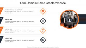 Own Domain Name Create Website In Powerpoint And Google Slides Cpb