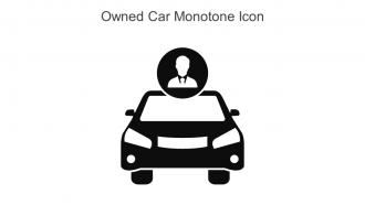 Owned Car Monotone Icon In Powerpoint Pptx Png And Editable Eps Format