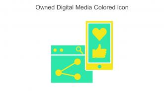 Owned Digital Media Colored Icon In Powerpoint Pptx Png And Editable Eps Format