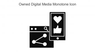 Owned Digital Media Monotone Icon In Powerpoint Pptx Png And Editable Eps Format
