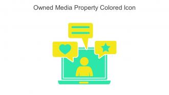 Owned Media Property Colored Icon In Powerpoint Pptx Png And Editable Eps Format