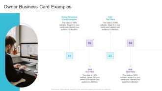 Owner Business Card Examples In Powerpoint And Google Slides Cpb