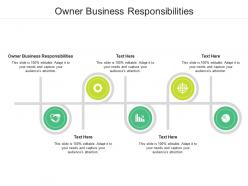 Owner business responsibilities ppt powerpoint presentation inspiration templates cpb