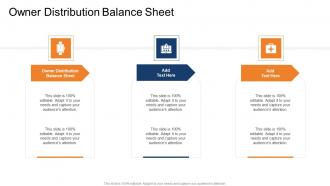 Owner Distribution Balance Sheet In Powerpoint And Google Slides Cpb