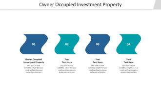 Owner occupied investment property ppt powerpoint infographics cpb
