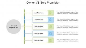 Owner Vs Sole Proprietor Ppt Powerpoint Presentation Show Ideas Cpb